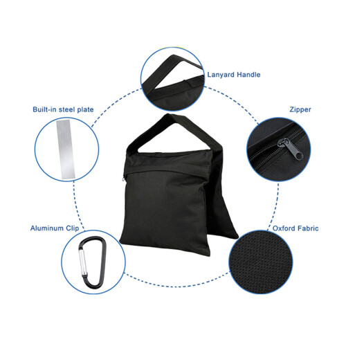 Capacité de charge résistante de sacs de sable de sacs de-Noir 2