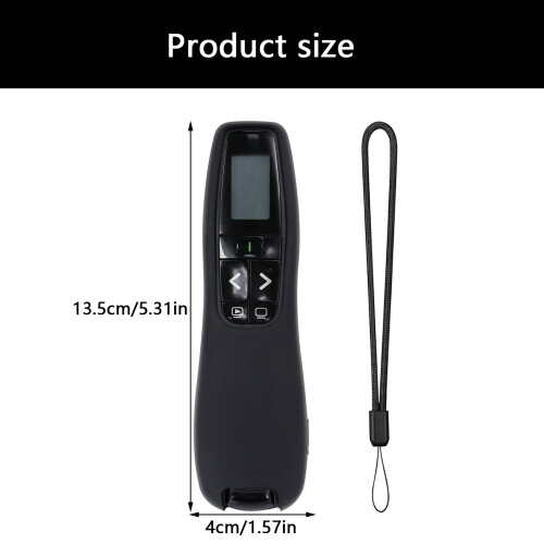 Protective Dustproof Silicone Case for Presenter R800-Black 1