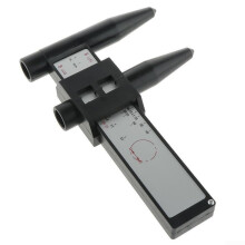 Wheel Bolt Pattern Gauge Fits 48 Lug Wheels Dual Inch Metric Scale Precise PCD Measurement Black