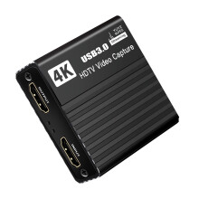 Portable USB3.0 Video Capture Card HDTV 1080P 60fps Gaming Video