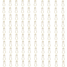 Clips de sécurité en métal en forme de gourde, 1000 pièces,-or