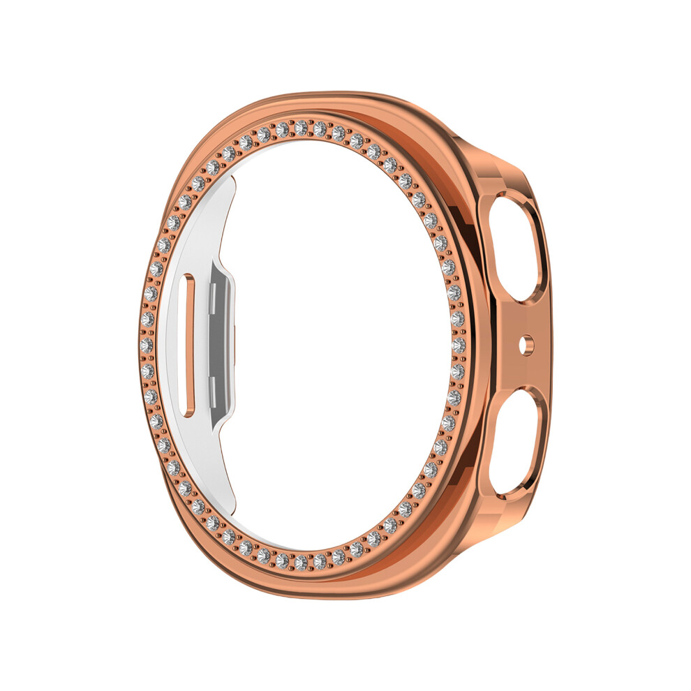 Scratch Resistant Bezel Rings Cover Shockproof-Rose 44Mm Gold 7709000225828