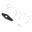 677 15741 01 Starterklinke, ABS-Eisen, 9