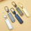 5pcs Metal Zipper Pull Replacement Set for Jacket Bags DIY Sewing Zipper  Kit 5