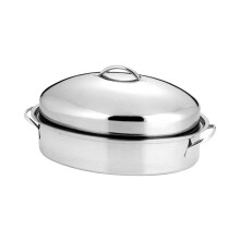 Oval Shape Steamer for Family Gatherings Cooking Geese Turkey