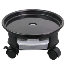 Movable Wheel Plant Tray With Rolling Base For Flower Pot-4