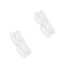 2 Slot Hanging Feeder for Bird Food and Water Feeding Station