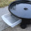 Plastic Rolling Plant Bracket With Caster Round Metal Flower-3 3