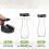 Durable Plastic Replacement Lid For Sauce Bottles Spill Proof 7