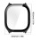 Watch Screen Protector Film Shell Case with Tempered Glass-Pink 3