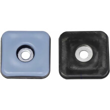 Deslizadores de Teflon para Móveis, Design Durável com Parafusos Quadrados, Material de Teflon de Alta Qualidade para Fácil Movimentação de
