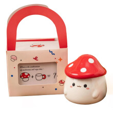 Elegant Mushroom Themed-Russula mushroom handle gift box