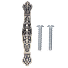 Elegant skabsbeslag, klassisk stil tilbehør til apparater, massivt metal køkkenbeslag håndtag til skabe skabe skuffer døre garderobeskabe hjem