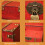 Houten display-opbergdoos, sieradencontainer voor- Middel rood 5