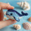 Ocean Animal Beadwork Craft Set With Detailed-Octopus A 6