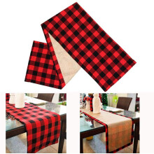 Weihnachtsdekoration, leuchtende Farben und elegantes, stilvolles Design, strapazierfähiges, wiederverwendbares Baumwollmischgewebe, Landhausstil