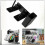 Slush Machine Cup Holder Side Mounted Drinkware Storage Rack with Quick Access Slots for Lids and Straws 2