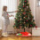 Φούστα Χριστουγεννιάτικου Δέντρου Protect Carpets, Διάμετρος 90εκ. από Πολυεστερικό 6