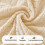 Sofa Slipcover 5Seater Couch Cover Stretch Elastic Washable PetResistant Protector for Leather Sofas Light Gray 2