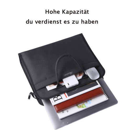 Θήκη Laptop για Επαγγελματίες, Εξαιρετικά Λεπτή Αδιάβροχη Υφασμάτινη Επεκτεινόμενη 2