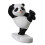 Panda Shaped Mobile Phone Holder Tablet Stand-gongfu panda 1