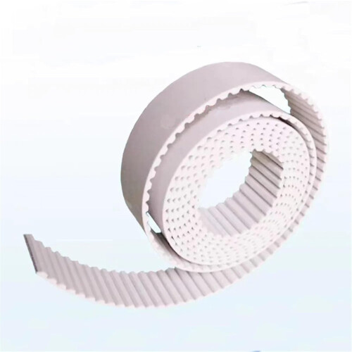 PU AT5 Timing Belt 12mm Width 3m White Open Ended  Wear Resistance Precise Motion Control 1