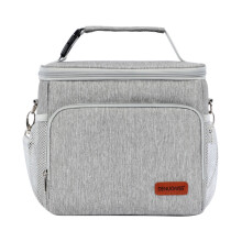 Glacière innovante pour le déjeuner, sac isotherme à double compartiment pour hommes et femmes, étanche et résistante aux fuites, idéale pour