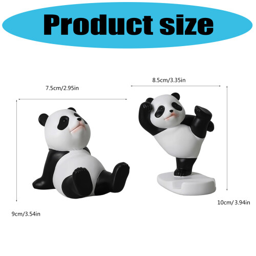 Panda Shaped Mobile Phone Holder Tablet Stand-gongfu panda 2
