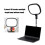 Studio Grade LED Camera Light With Flexible Stand Gentle-Black 5