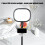 Studio Grade LED Camera Light With Flexible Stand Gentle-Black 3