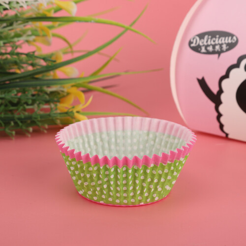 Χαρτιά ψησίματος για cupcakes, λαδόκολλες, πολύχρωμες, χάρτινες επενδύσεις ουράνιου 2