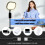 Studio Grade LED Camera Light With Flexible Stand Gentle-Black 7