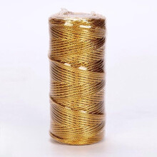 Macrame Cord Cotton Rope 2mm 100m Twisted String for DIY Crafts Sewing Home Wedding Decorations 1.5mm