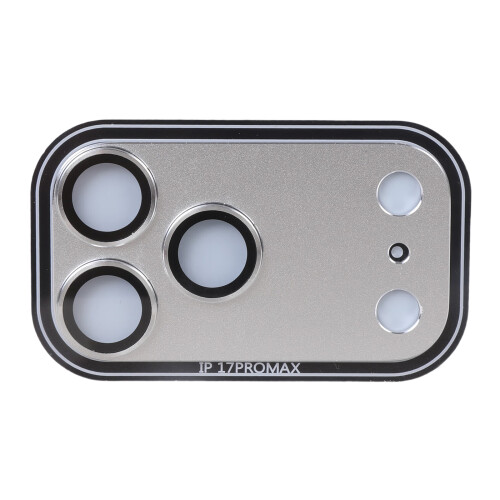 Metal Lens Guard Precisions Engineered Cut Fingerprint-Silver