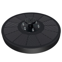 Bomba solar decorativa para jardim, pulverizador solar externo com detecção automática de luz, ideal para bebedouro de pássaros, jardim, lago e