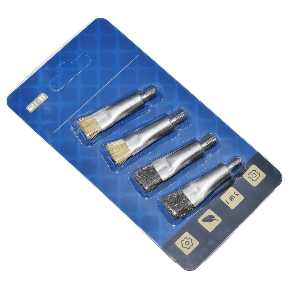 4Pcs Multiple Shape Electronic Cleaning Brushes For Circuit 7704000456876