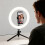 Modifiable Color Temperature Hoop Light Including Phone Clip 7