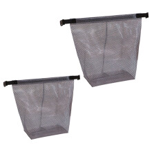 2Pcs User friendly EVA Carry Pouches Set for Sports-Gray