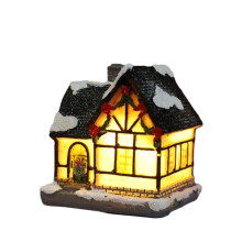 LED-beleuchtete Häuser für die weihnachtliche Innendekoration, DIY-Weihnachtsszene, Sammlerstücke, festliche Wohndekoration