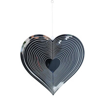Kinetische Windspiele, das perfekte Geschenk für jeden Anlass, aus hochglanzpoliertem Edelstahl und mit starker, reflektierender Optik.
