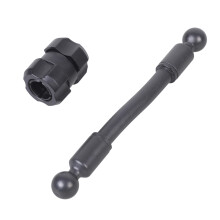 Double Sphere Head 17mm Port Extension Arm Modifiable Car Outlet