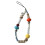 Perlen-Handy-Lanyard, modischer Handy-Charm-Gurt,-weiße Perlen 1