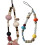 Perlen-Handy-Lanyard, modischer Handy-Charm-Gurt,-weiße Perlen 2
