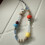 Perlen-Handy-Lanyard, modischer Handy-Charm-Gurt,-weiße Perlen 6