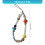Perlen-Handy-Lanyard, modischer Handy-Charm-Gurt,-weiße Perlen 4