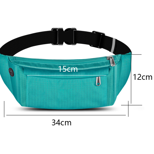 Πολυχρηστικό Τσαντάκι μέσης Crossbody, Ρυθμιζόμενο λουράκι, Αδιάβροχο ύφασμα για 1