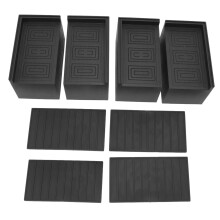 Bandeja para parafusos e tapete para reparo de relógios em um só produto. Ferramenta multifuncional de borracha de alta qualidade com design