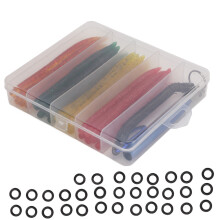 Wacky Rigging Vermi in plastica morbida Oli naturali Durevole Kit di esche per la pesca al persico Forma realistica Opzioni colorate per pescatori