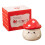 Ceramic Mushroom Shaped-Russula mushroom gift paper box 1