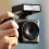 Draagbare F12 Mini Camera Flitslicht 6000K Standaard Flitsschoen 7
